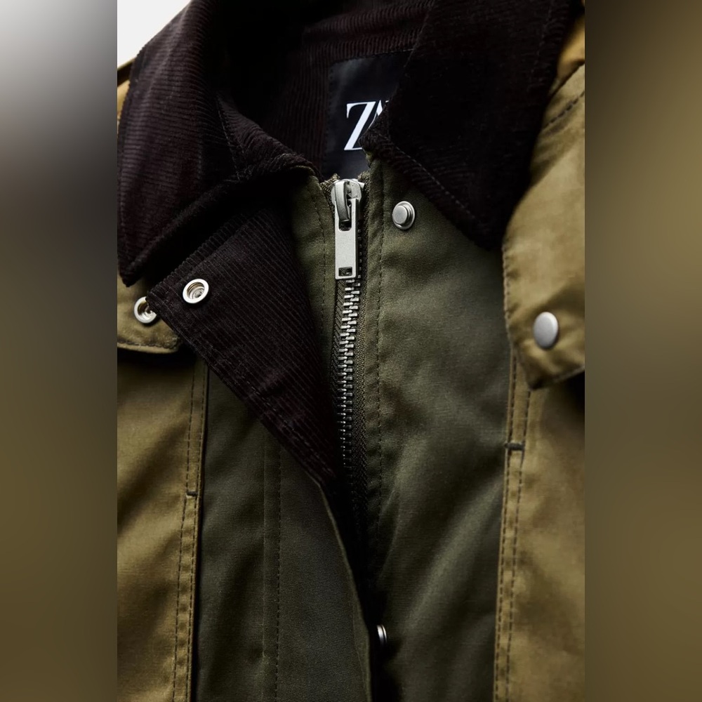 Zara Women’s Waxed Coat - Picture 4 of 8
